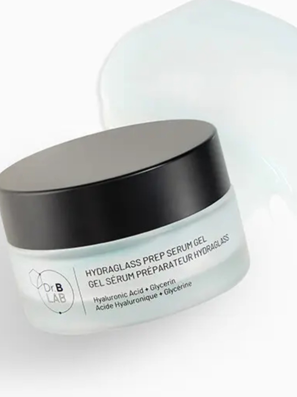 Dr. Brandt Hydraglass Prep Serum Gel - Pale Blue & Black